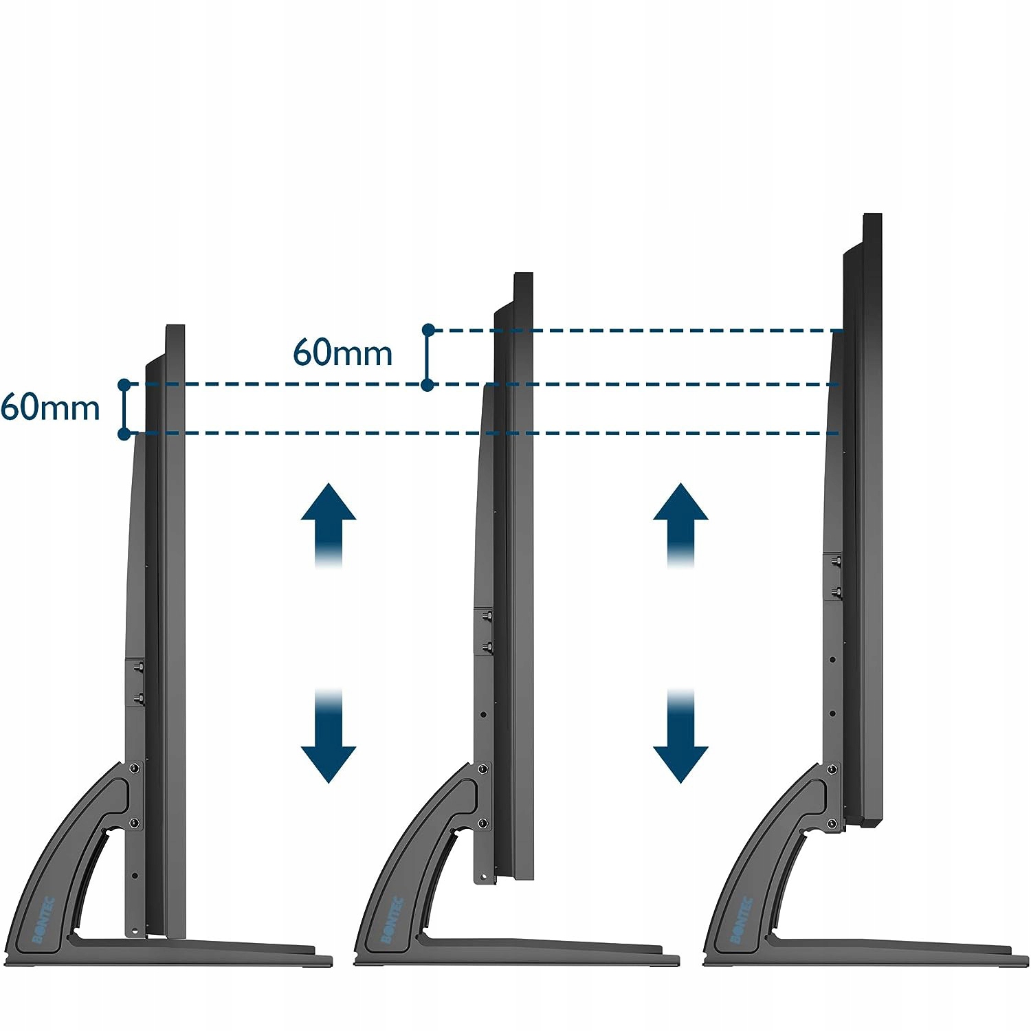 NOGI DO STOJAKA POD TELEWIZOR DO 37-75", UNIWERSALNE NÓŻKI DO TELEWIZORA Model nogi do telewizora