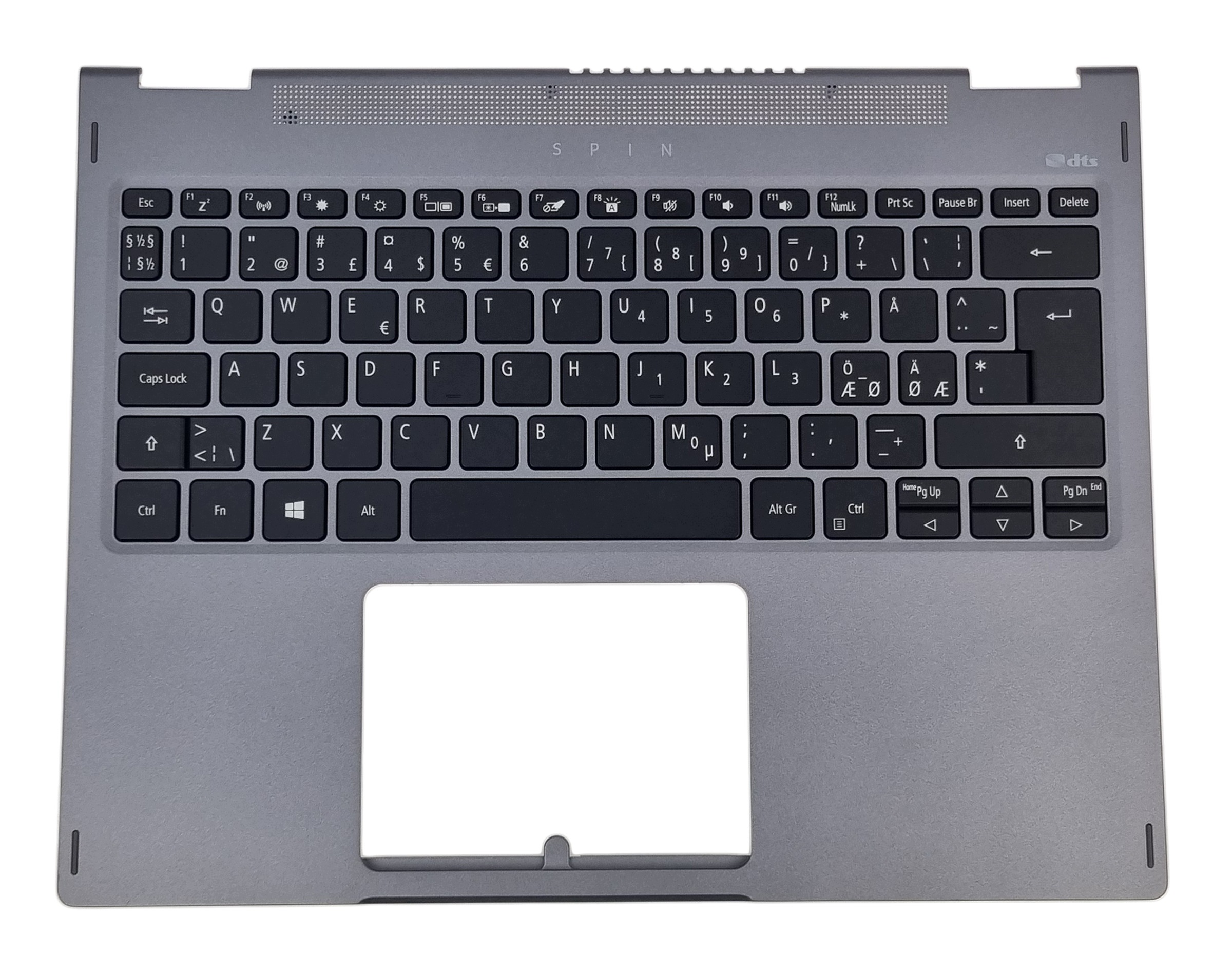 Nová Krytka Klávesnice Pre Notebook Acer Spin SP513-54N Nórska