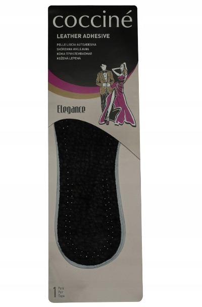

Wkładki skórzane czarne samoprzylepne Coccine 36