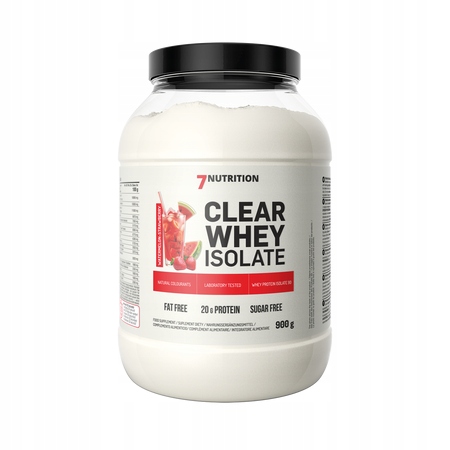 7NUTRITION Clear Whey Isolate 900G Doplněk Stravy Izolát Bílkovina Masa
