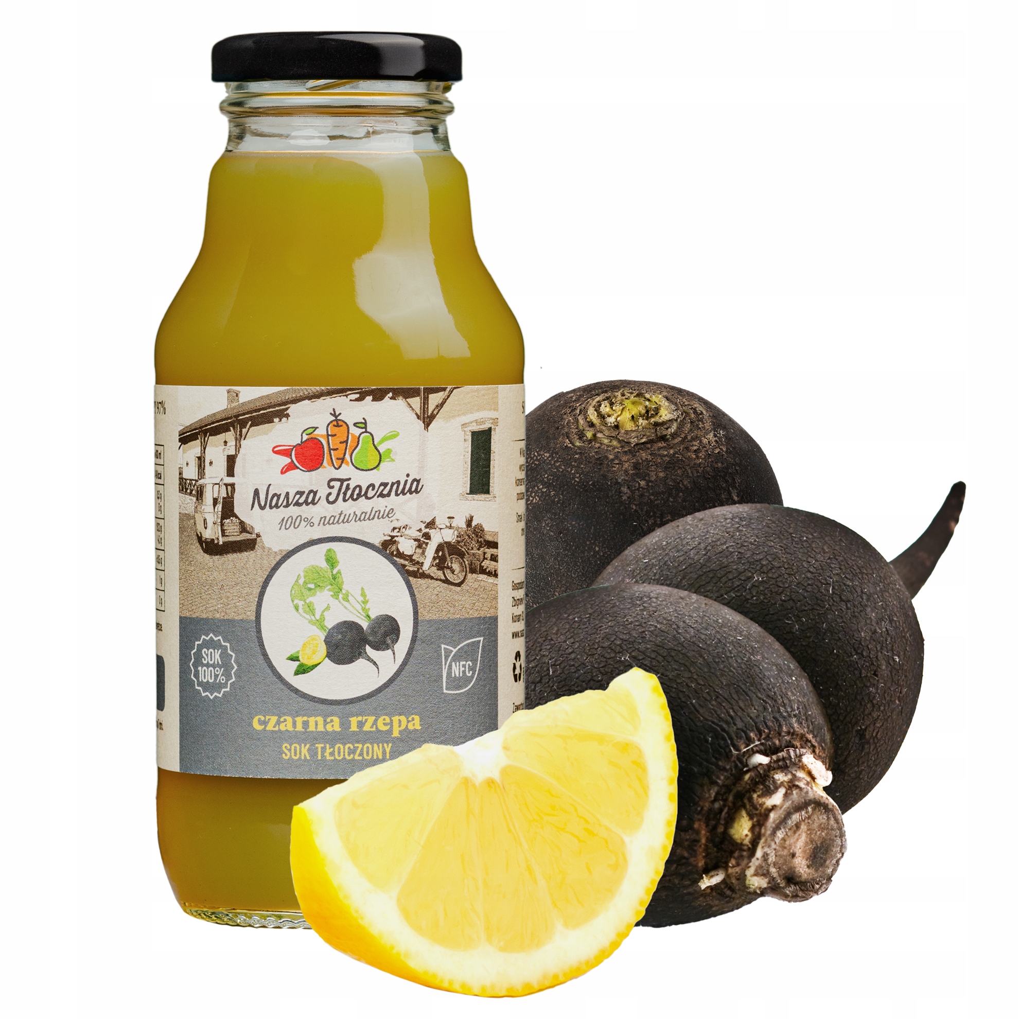 Sok 100% CZARNA RZEPA Mocne Piękne Włosy Otyłość