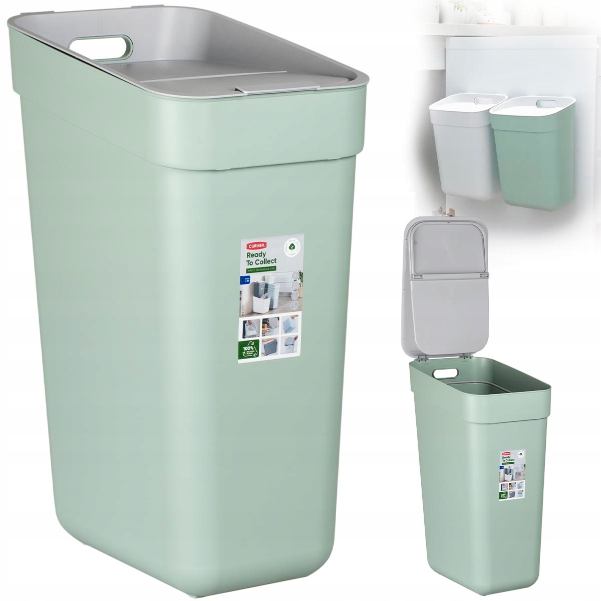 Levně Odpadkový Koš Organický Odpad Pro Bio 30L Curver