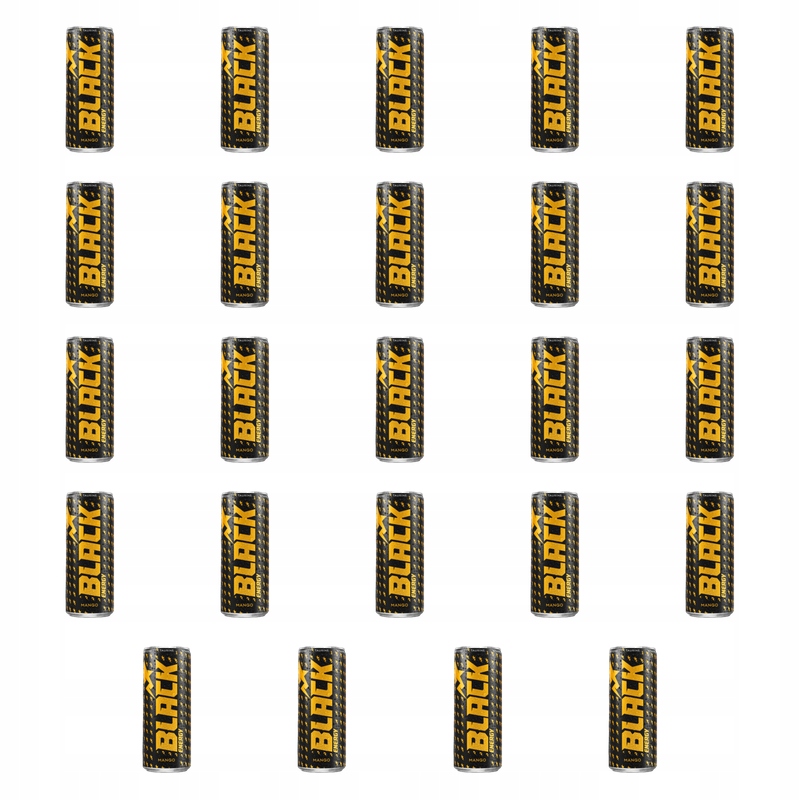 Black Energy Mango Flavour 250 ml X24
