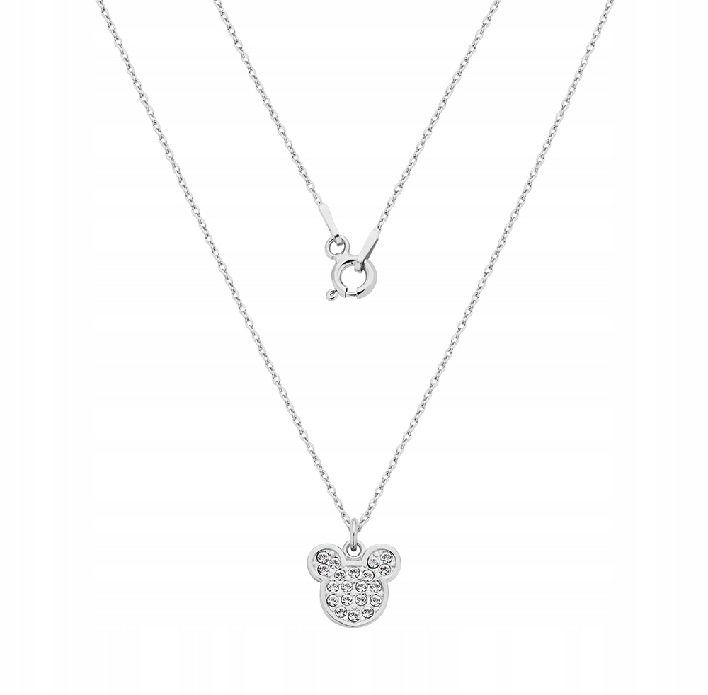 

Naszyjnik z myszką miki srebro mickey Swarovski