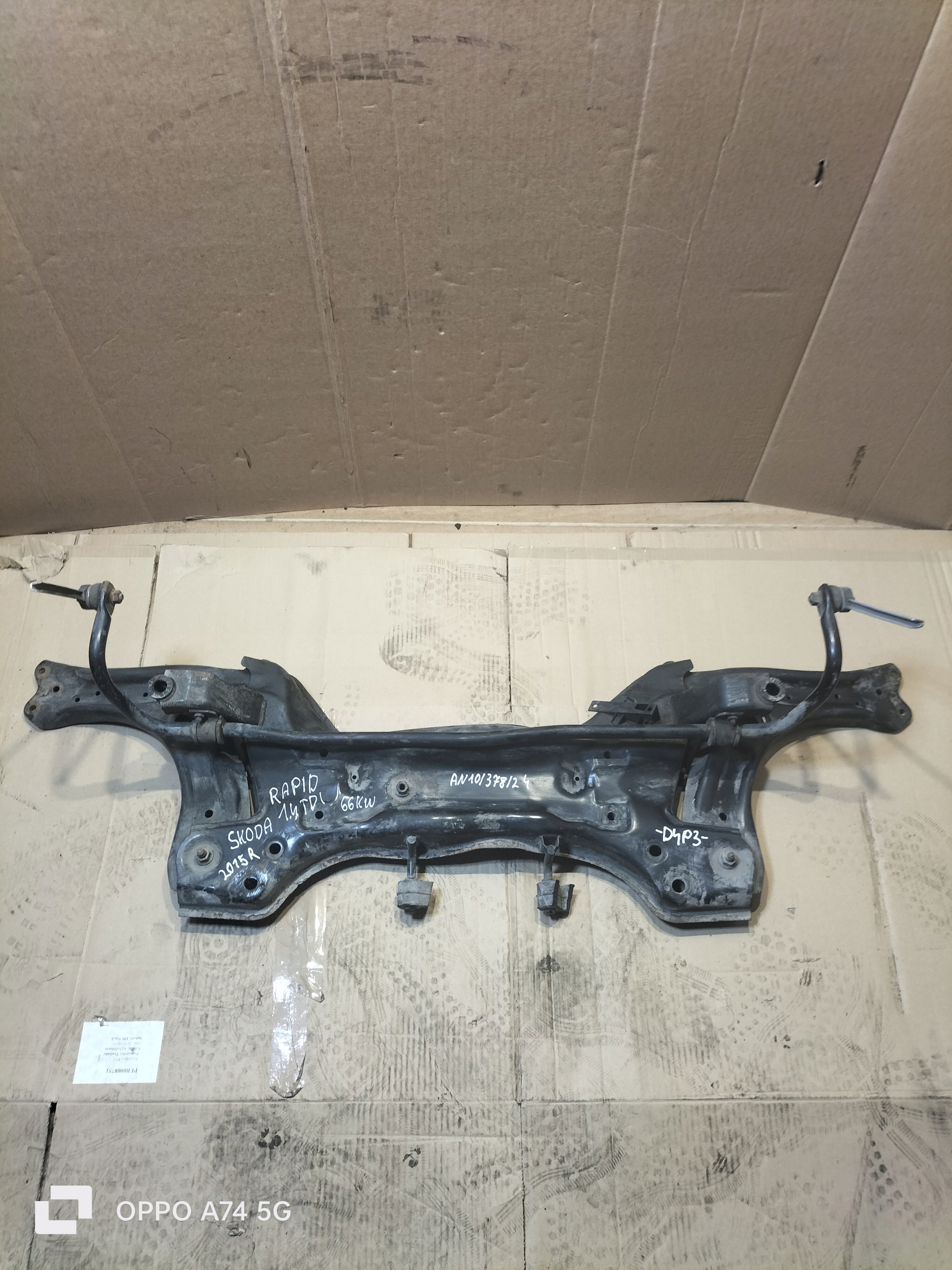 RAPID LIFT subframe axle beam axle beam 6R0199315A 1.4 TDI