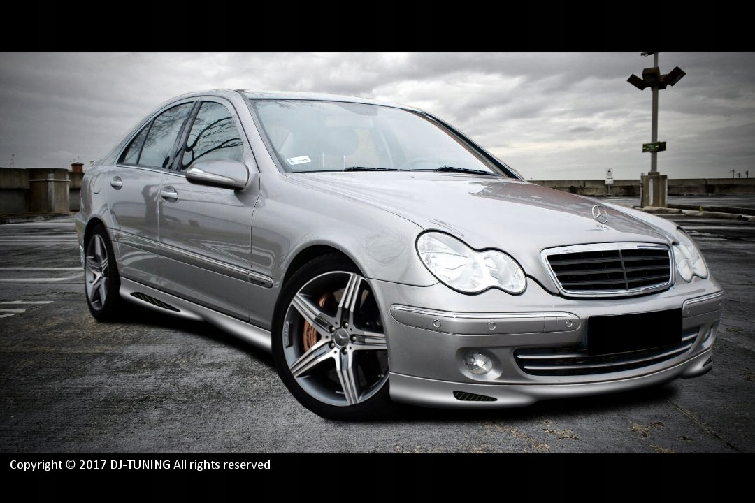 MERCEDES C KLASSE W 203 DOKŁADKA ZDERZAKA PRZEDNI