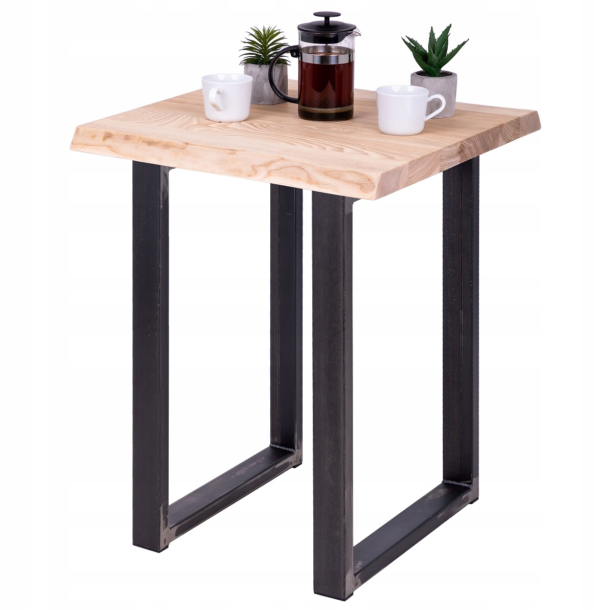 Stolik kuchenny loft industrialny 60x60x76 drewno
