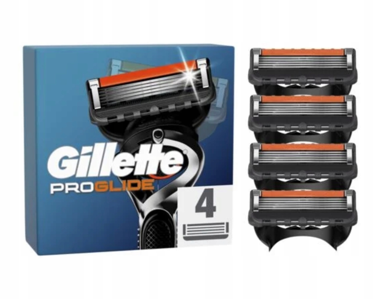 Náplně do strojků Gillette Proglide Fusion5 4 ks