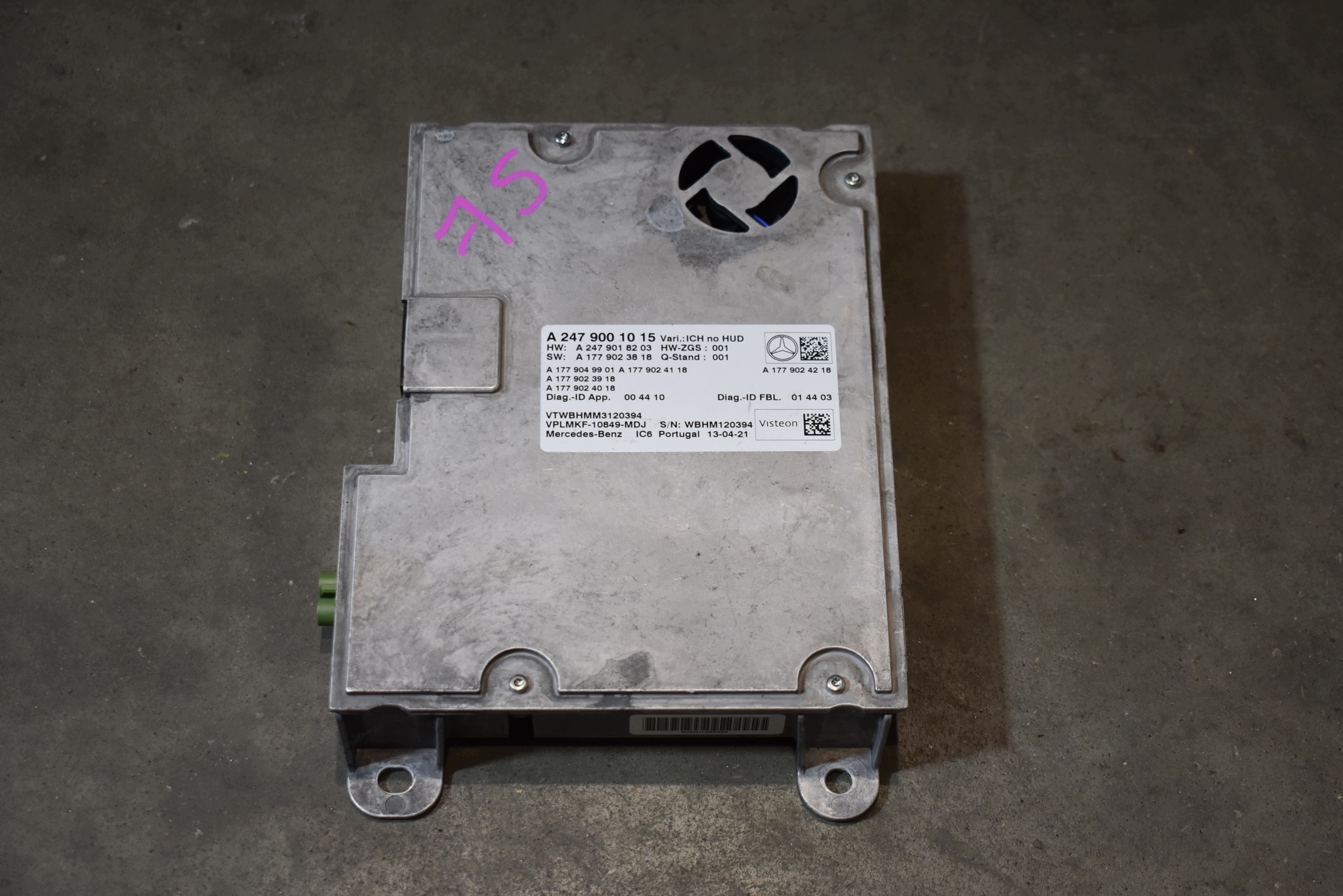 IDEALNY module control unit of dials MERCEDES X247 GLB 1