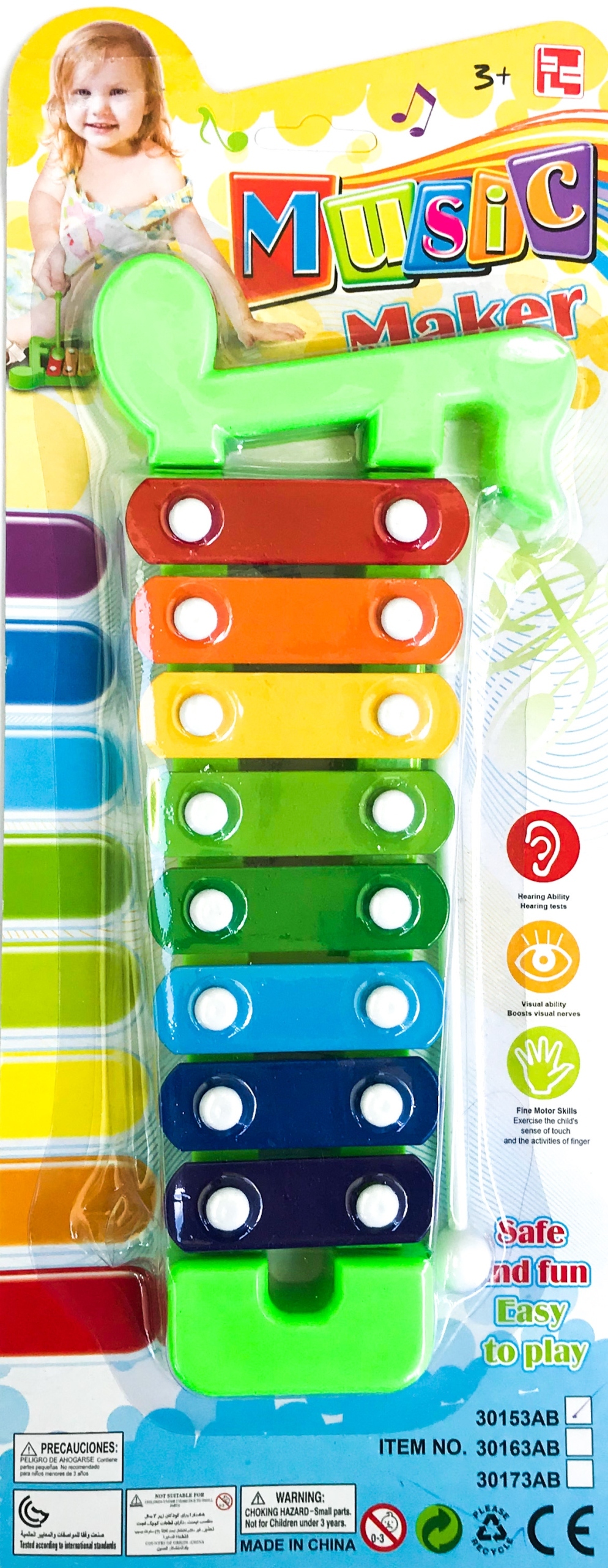 KOLOROWE CYMBAŁKI DZIECIĘCY INSTRUMENT PAŁECZKI