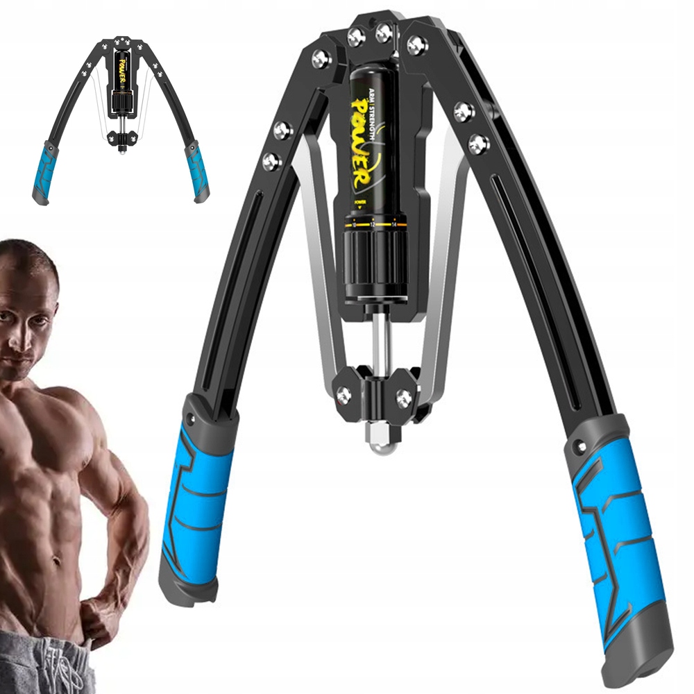 Sprężyna Oporowa Do Ćwiczeń Power Twister Regulowany Opór Trening 10-200KG