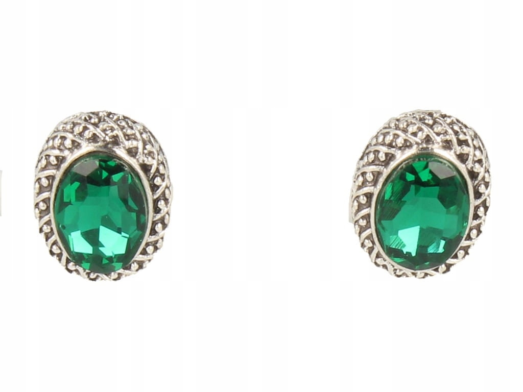 Klipsy do uszu mirror zielone Płeć kobieta