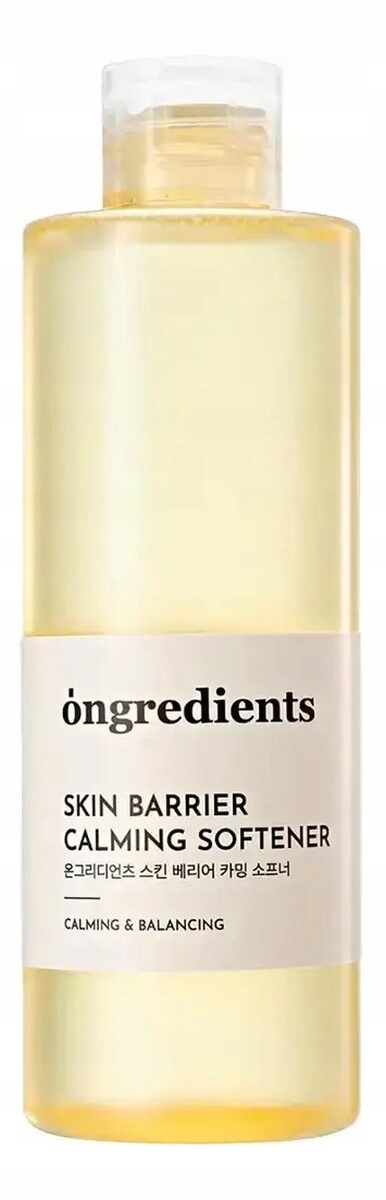 Ongredients Skin barrier calming softener zklidňující pleťové tonikum 250 ml