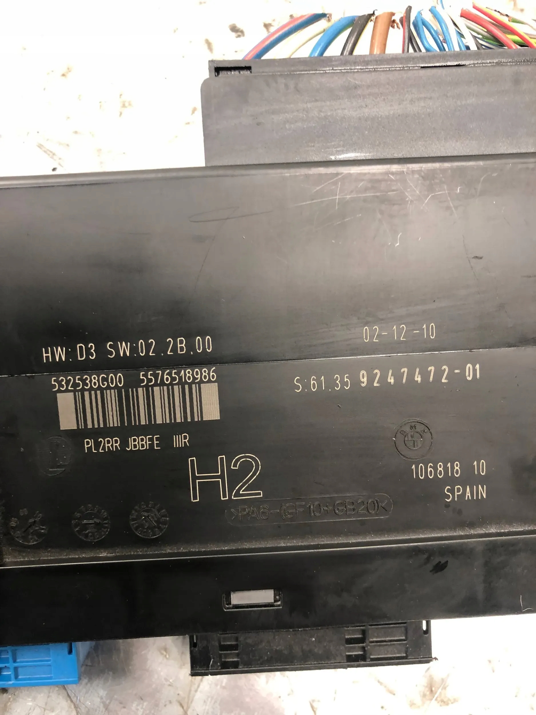 Unité commande confort BMW E87 LCI 9247472