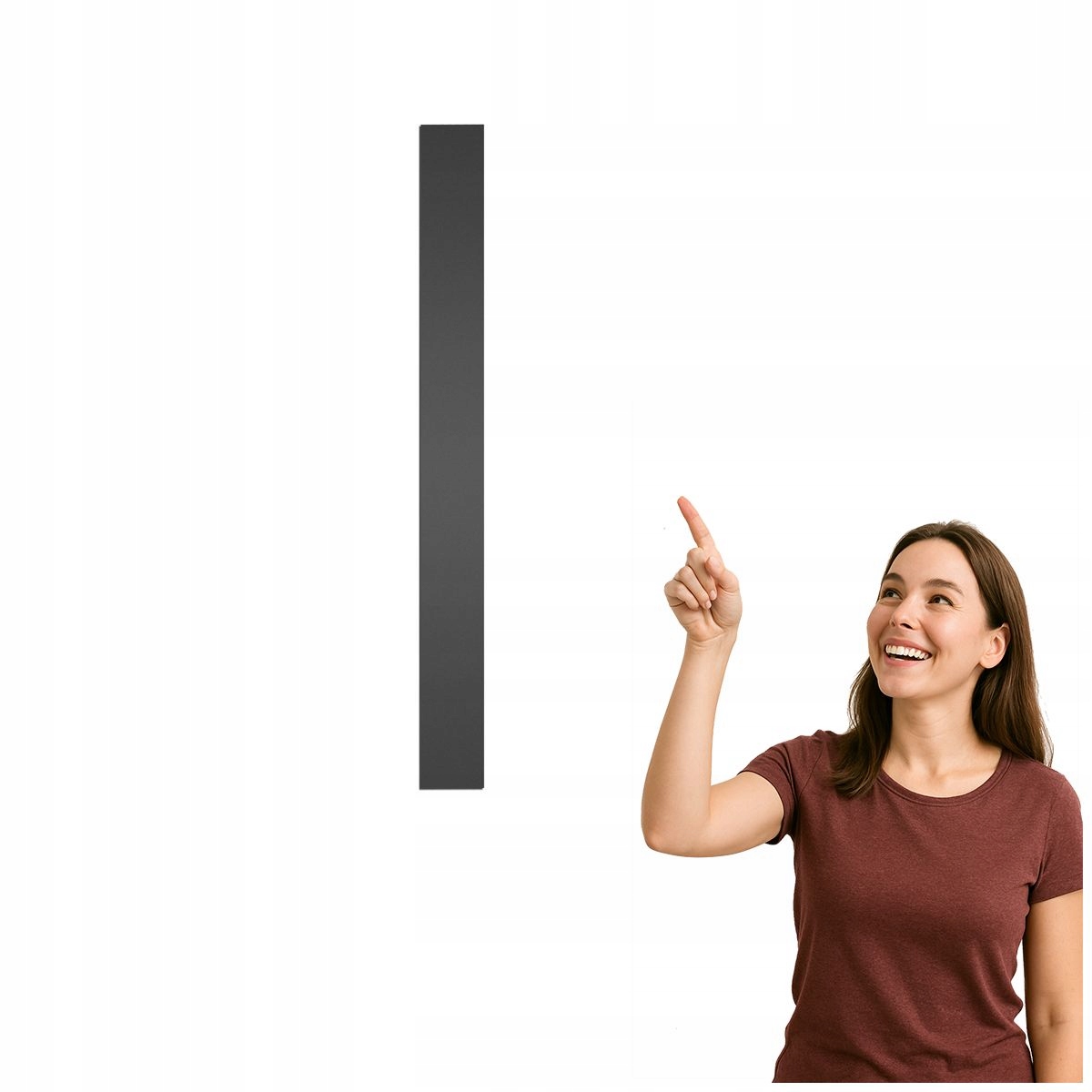 Moderní černá 24W Led nástěnná lampa Mutti Italux