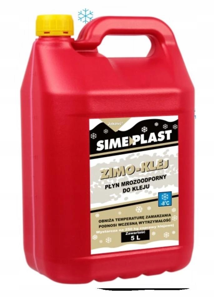 

Plastyfikator Dodatek Do Kleju Zapraw Zimo-klej 5L