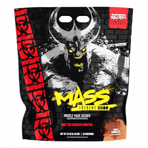 Pvl Mutant Mass Extreme 5450g Gainer Protein Sacharidy Trojitá Čokoláda