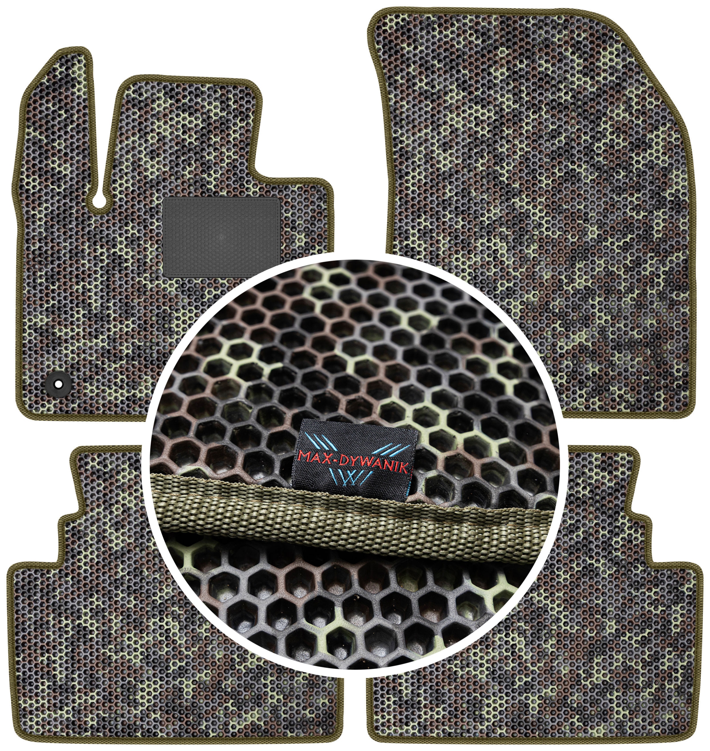 Citroen C5 Aircross 2018 Gumové rohože Eva Moro