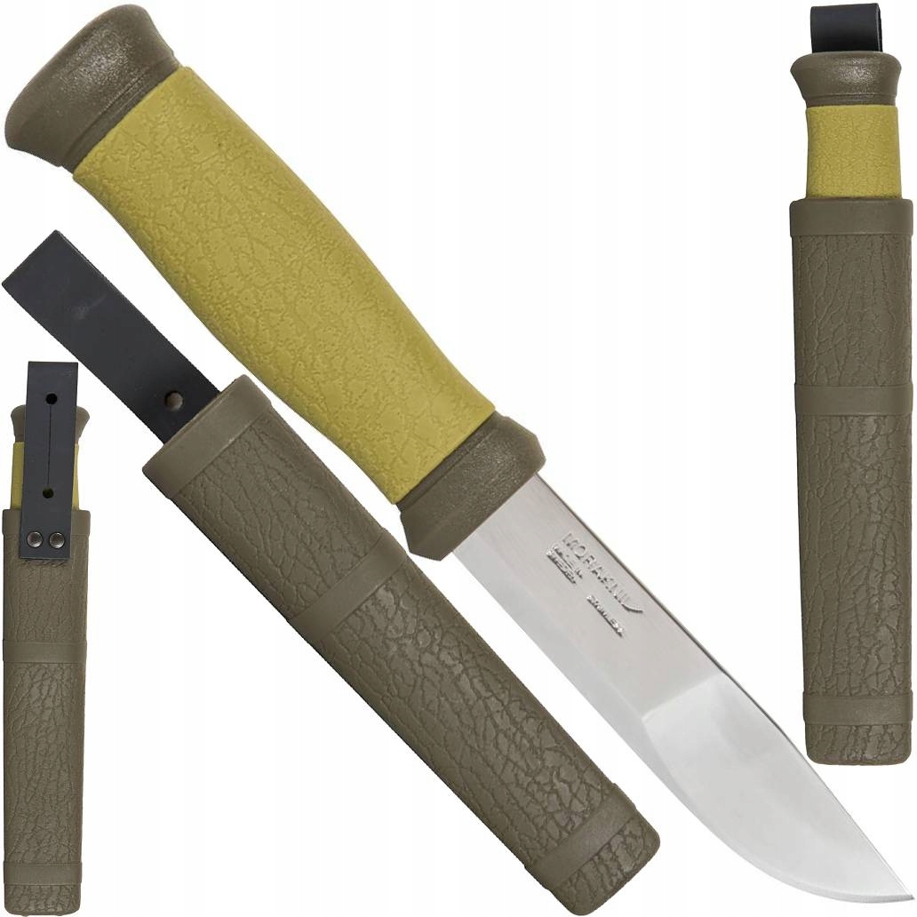 Mora švédský nůž 2000 Olive Green Nerezová Ocel Pouzdro