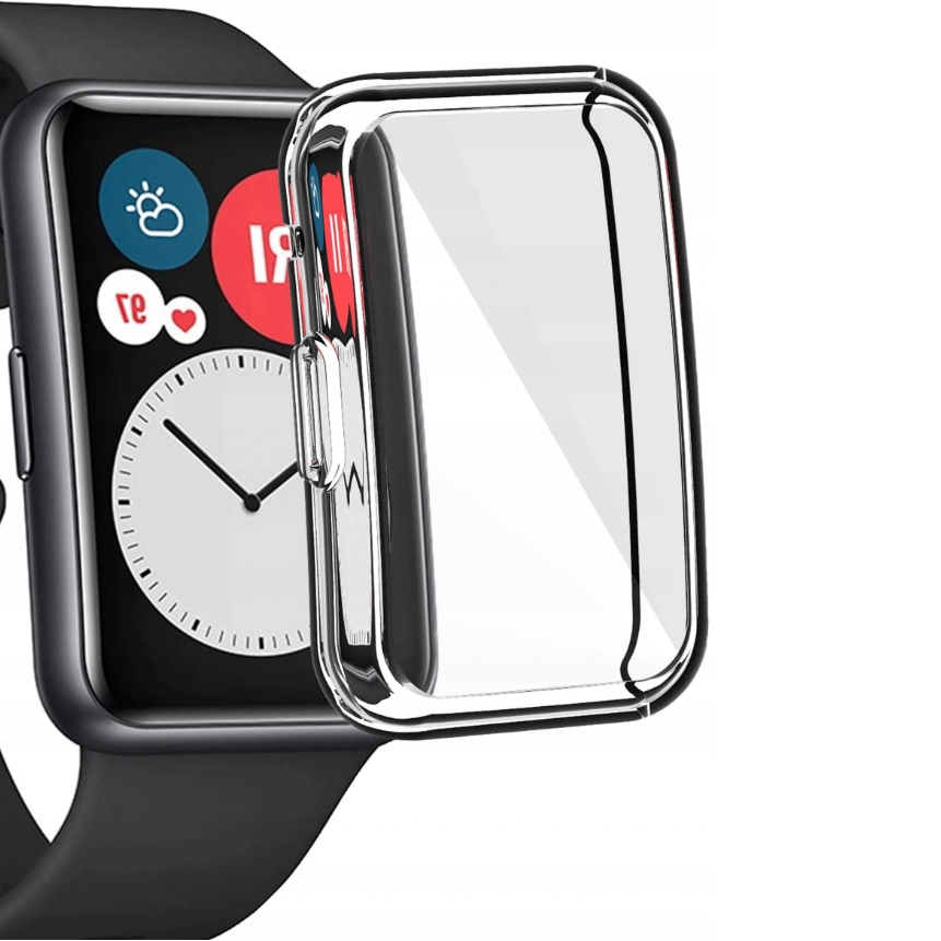 

2w1 Etui Z Osłoną Na Ekran Do Huawei Watch Fit