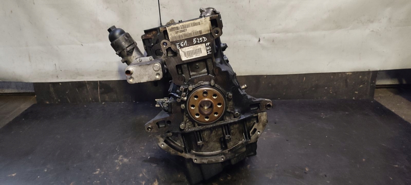 Blok dol Motore M57TU 525 BMW E61 2,5D