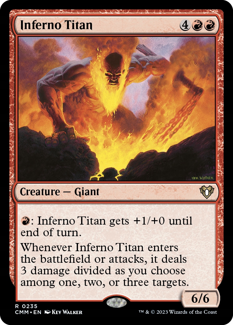 Mtg Inferno Titan (r)