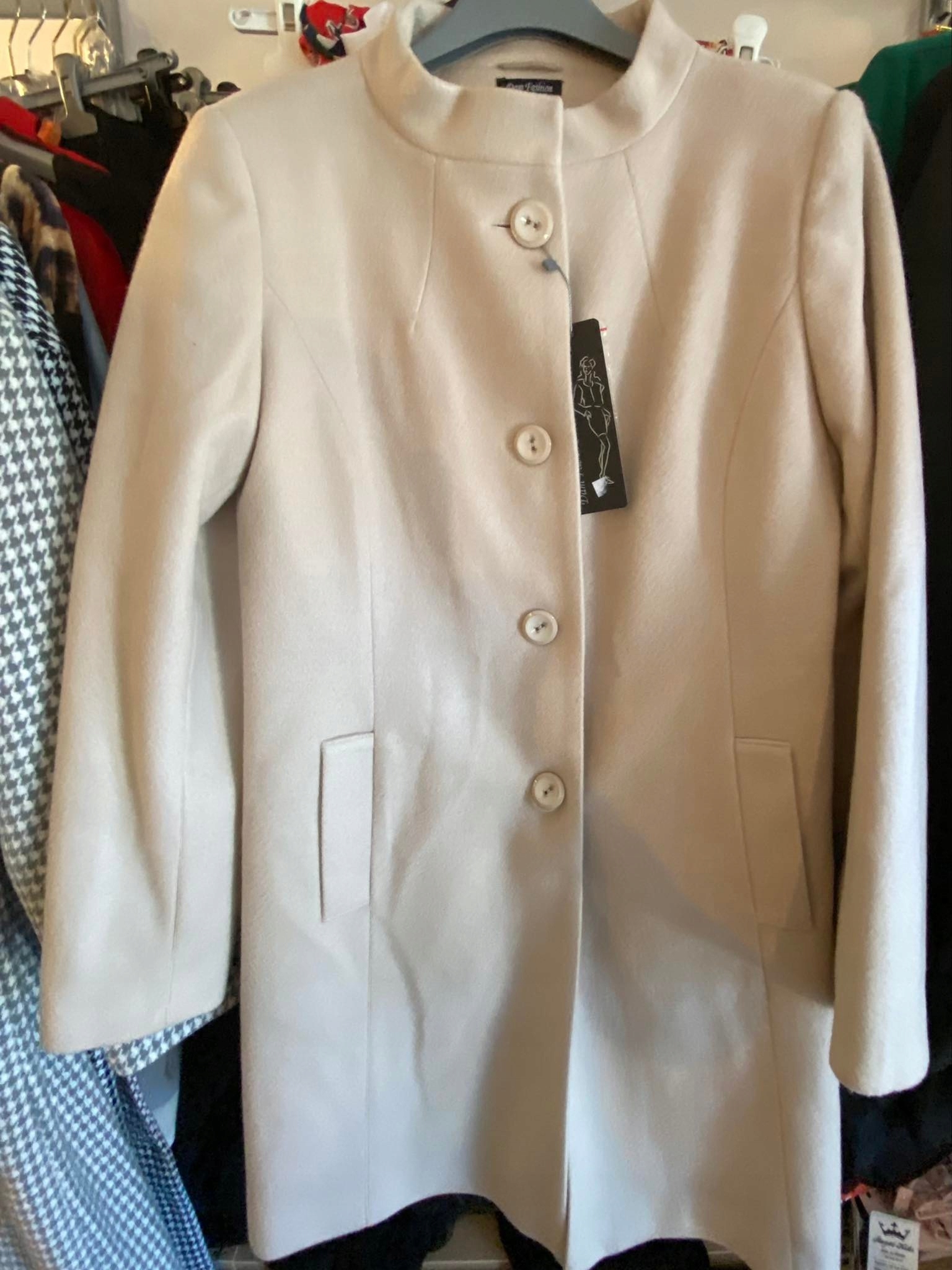 Dámský kabát Béžová Velikost 38 od Polské