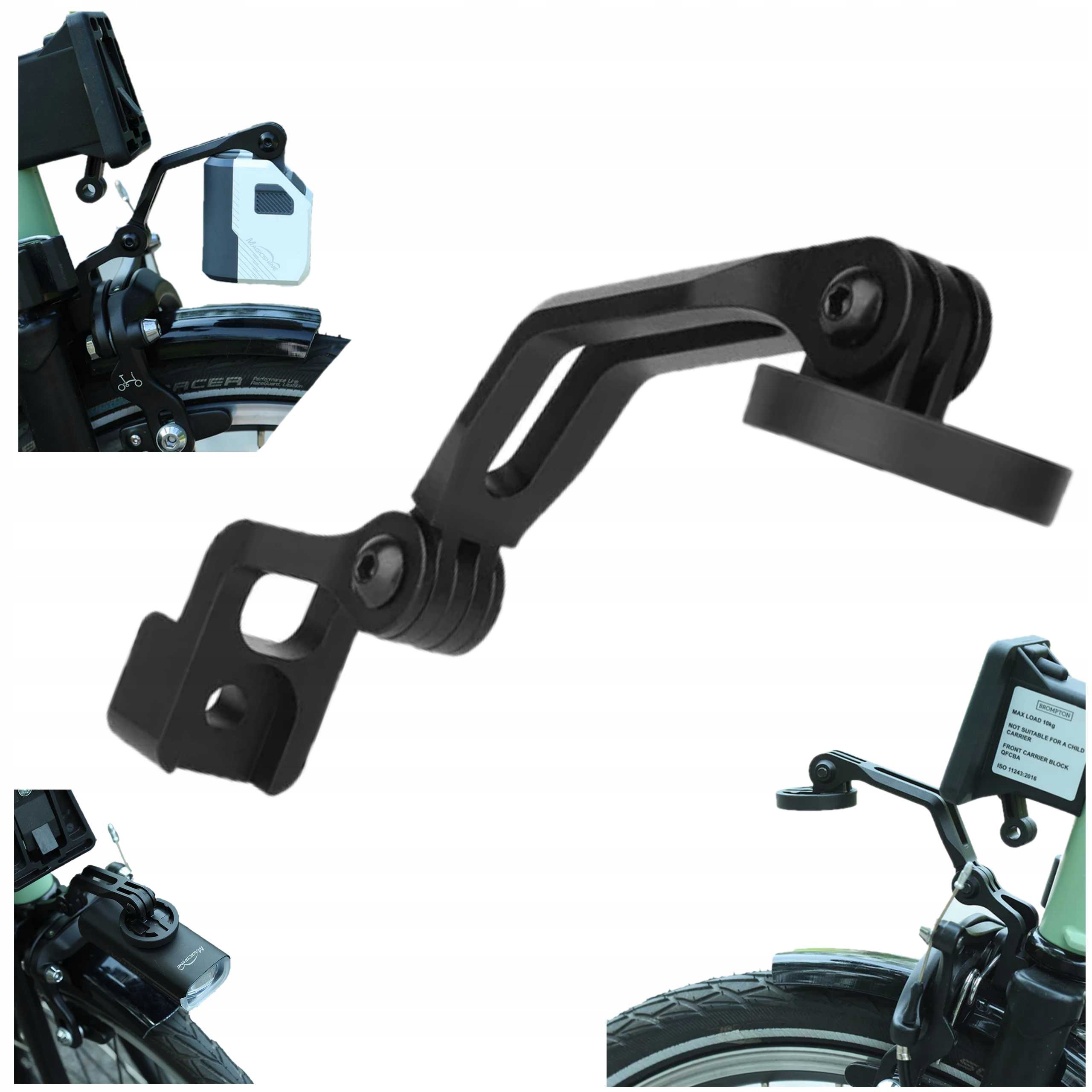 Uchwyt Lampki Przedniej Magicshine Forkix Na Widelec Do Rowerów Brompton