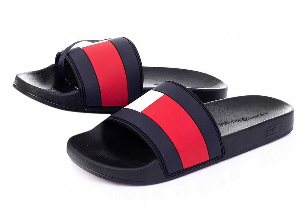 

Tommy Hilfiger Klapki Męskie Rubber Th Black r. 42