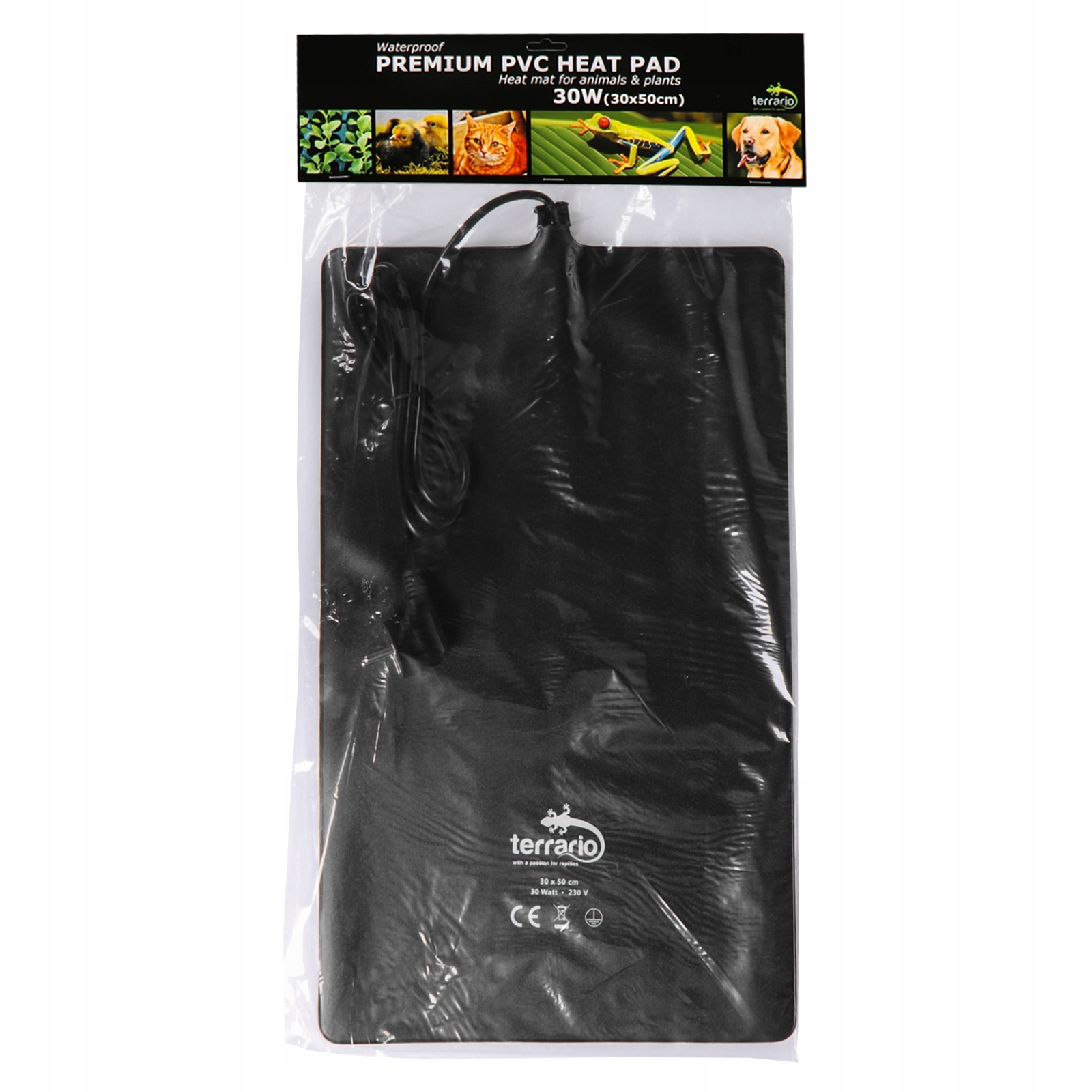 Levně Terrario Repti Pad 30W Voděodolná Vyhřívací Podložka Pvc Pro Zvířata A Rostliny