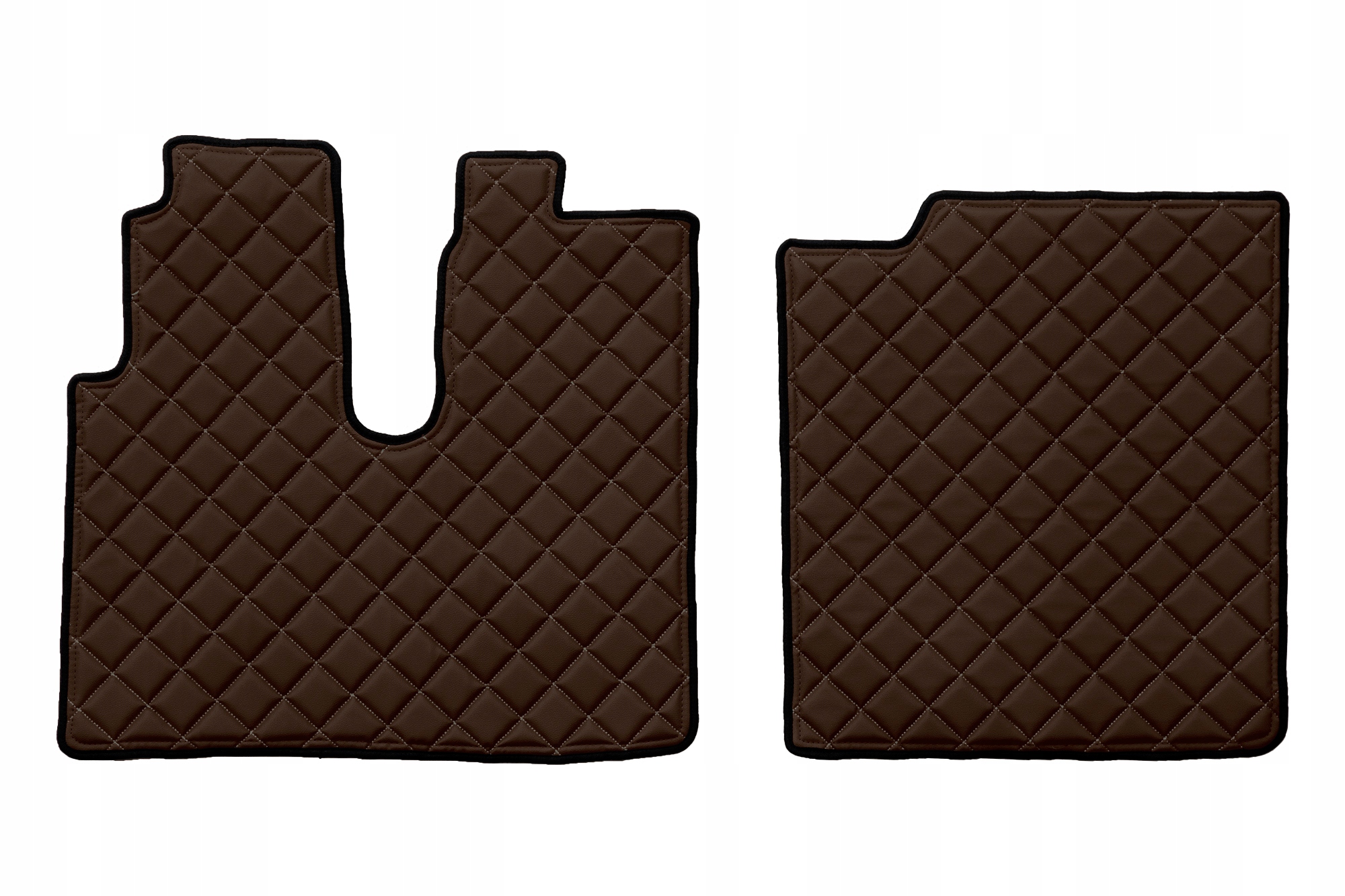 Koberce pod nohy Man Tgx 2021 – prošívaná eko-kůže