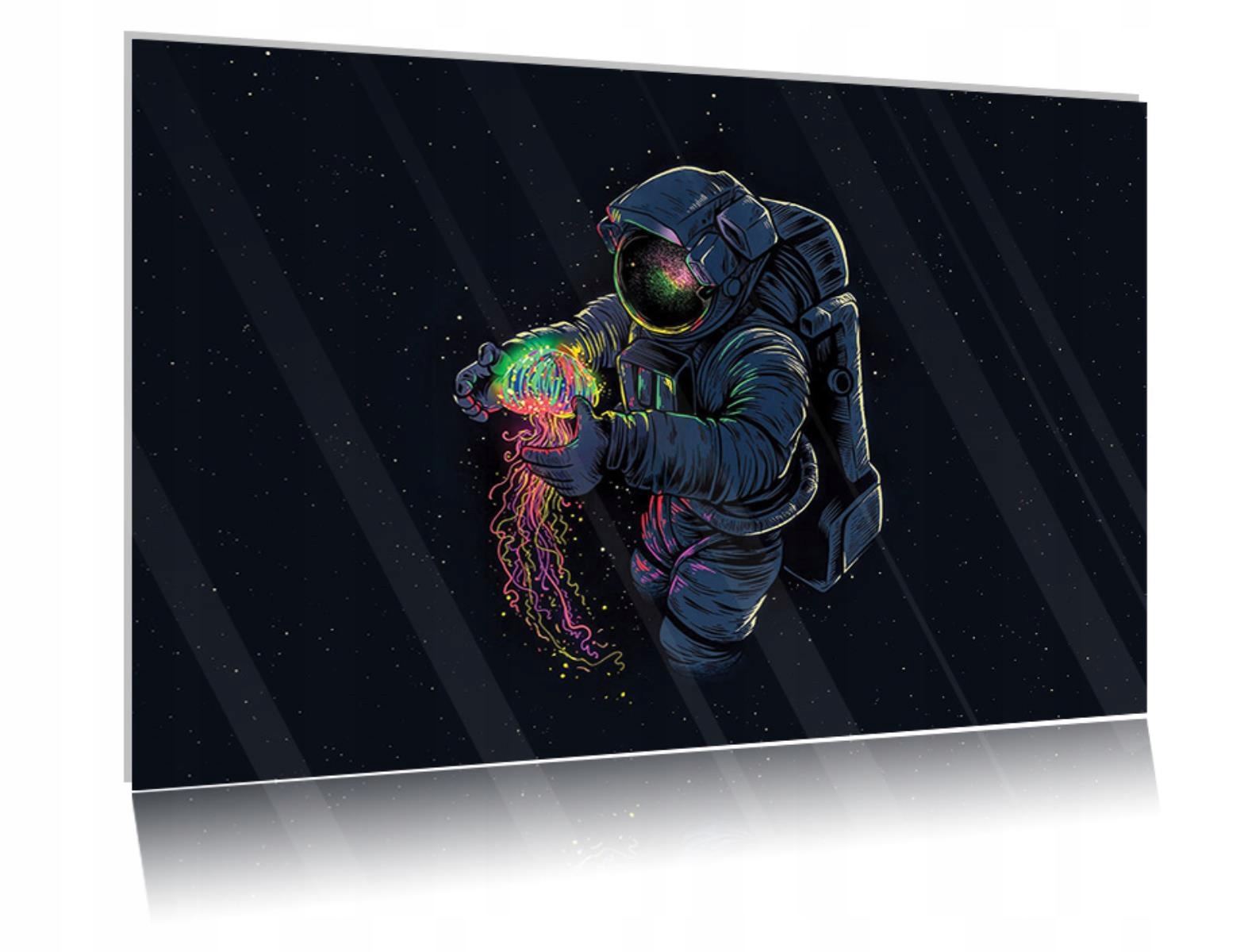 

Obraz szklany na szkle Astronauta 01 80x60