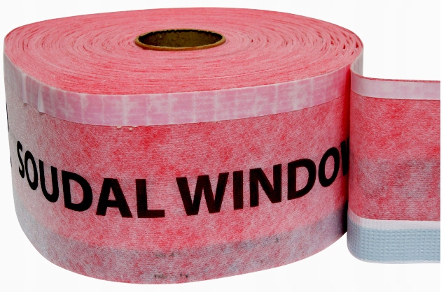 

Taśma Soudal Wewnętrzna do okien 80mm/30m Butyl