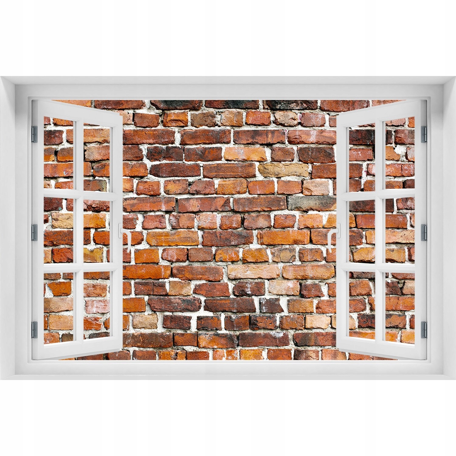 

Fotoobraz Naklejka na ścianę Ceglana ściana 120x80