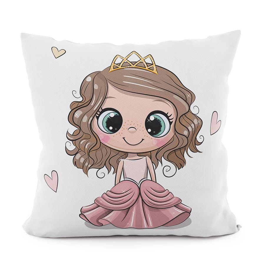 

Poszewka 40x40 Dekoracyjna Welurowa Księżniczka