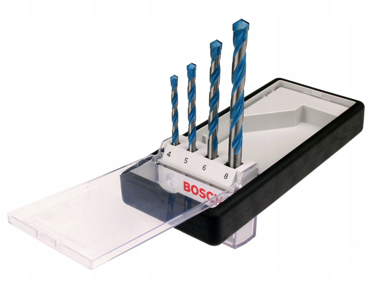 BOSCH - jedno WIERTŁO DO WSZYSTKIEGO 4PC ROBUST Marka Bosch