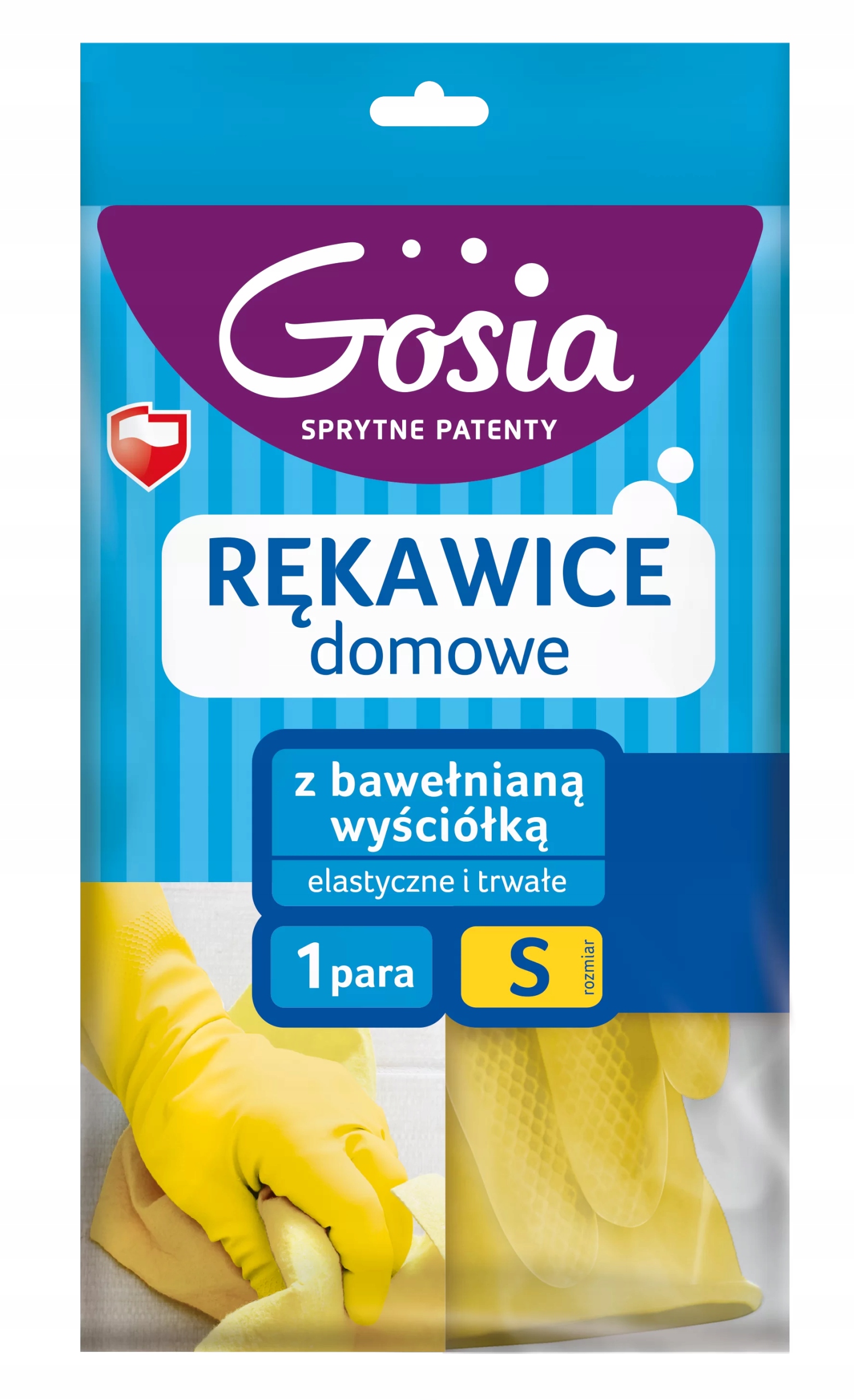 

Gosia Rękawice Domowe Gumowe Gospodarcze Rozmiar S