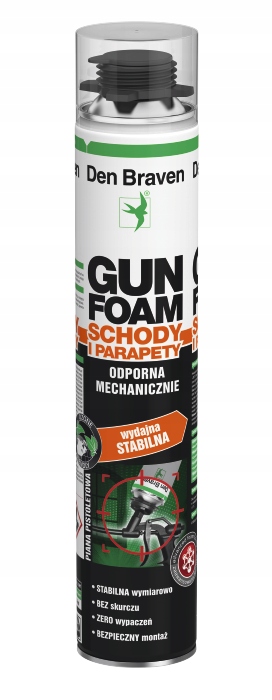 DEN BRAVEN PIANA MONTAŻOWA SCHODY I PARAPETY 750ML