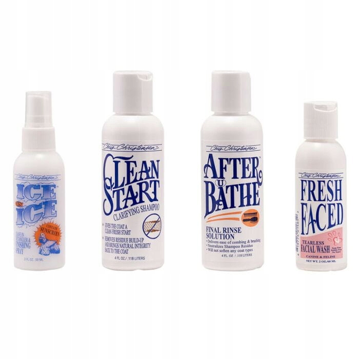Sada Try Me Clean Kit 2x118 ml, 2x59 ml – značky Chris Christensen