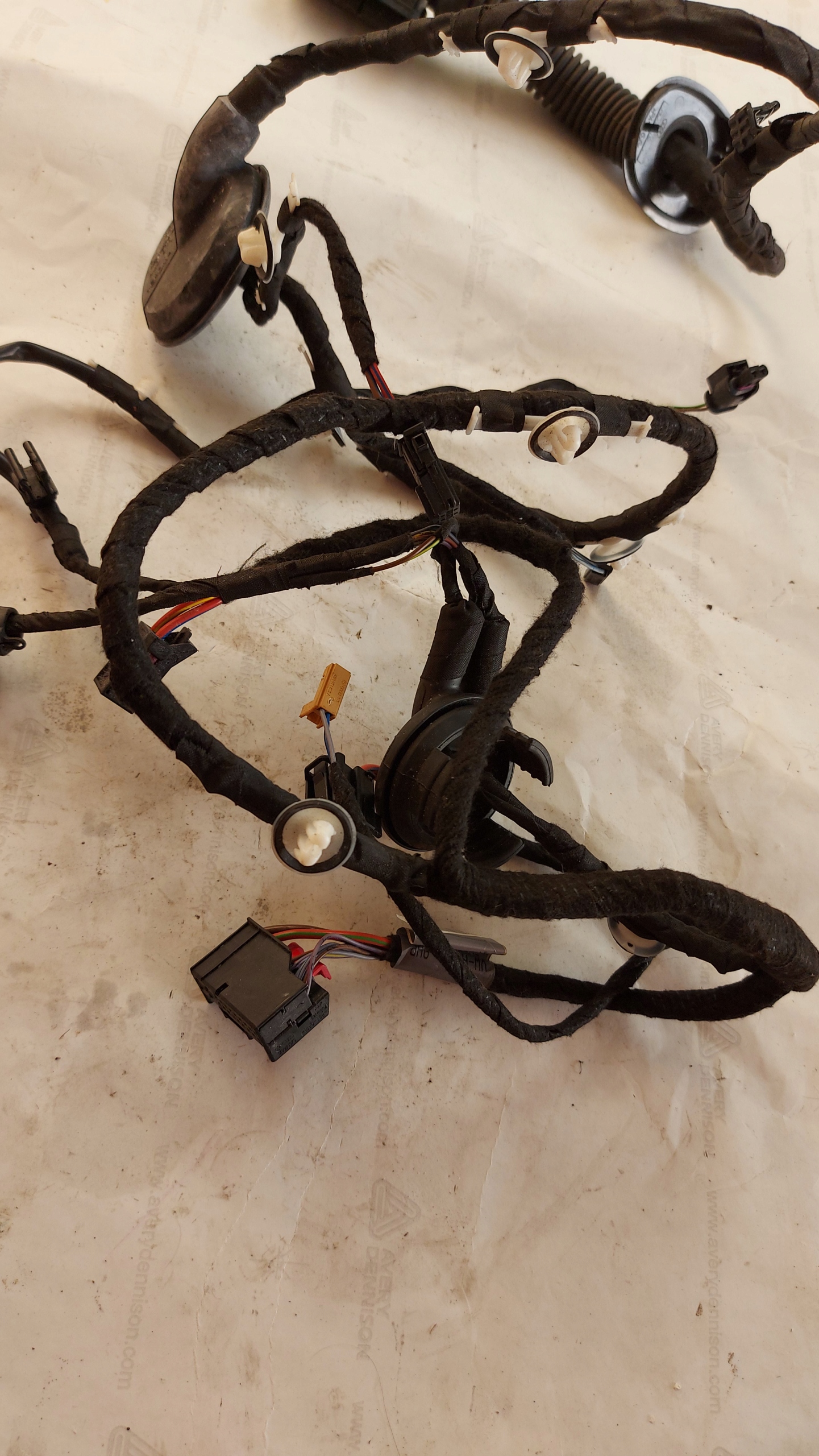 bundle wiring door right rear part rear AUDI Q5 8R
