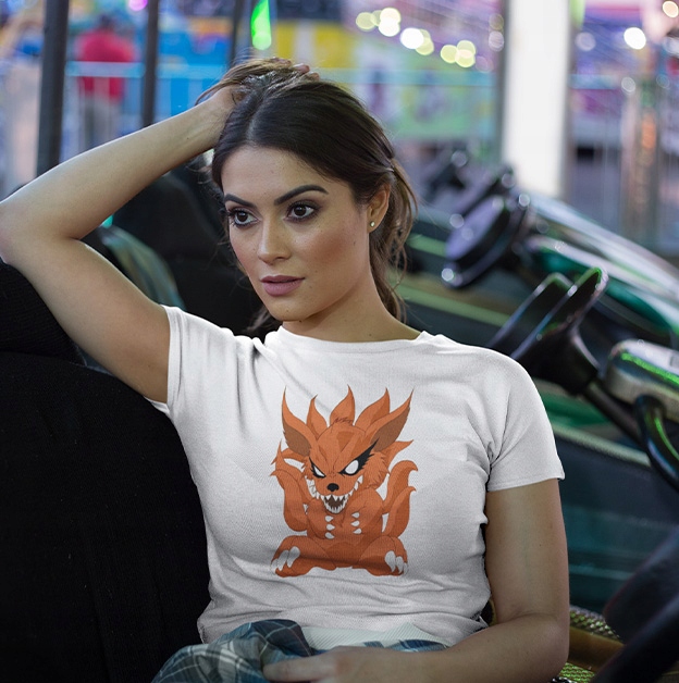 

Damska Koszulka Naruto Kyuubi 2