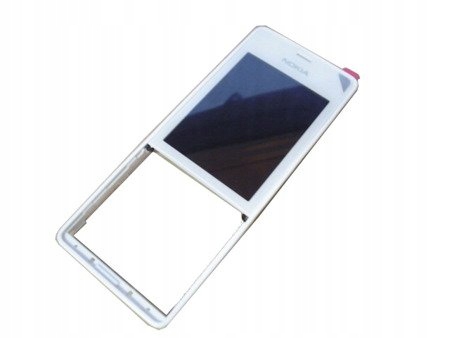 100% Oryginalna Obudowa przednia panel Nokia 515 biała