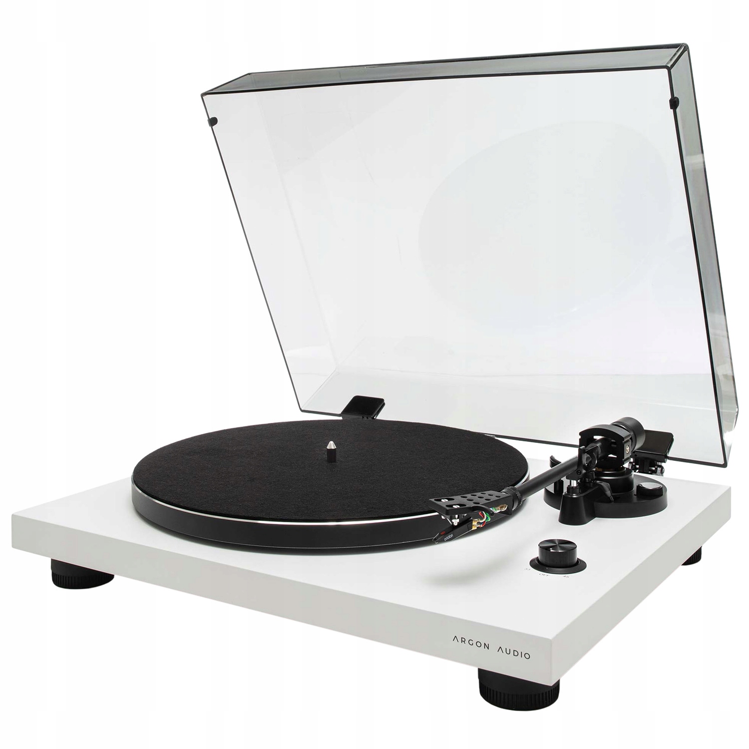 GRAMOFON ANALOGOWY ARGON AUDIO TT-3 BIAŁY