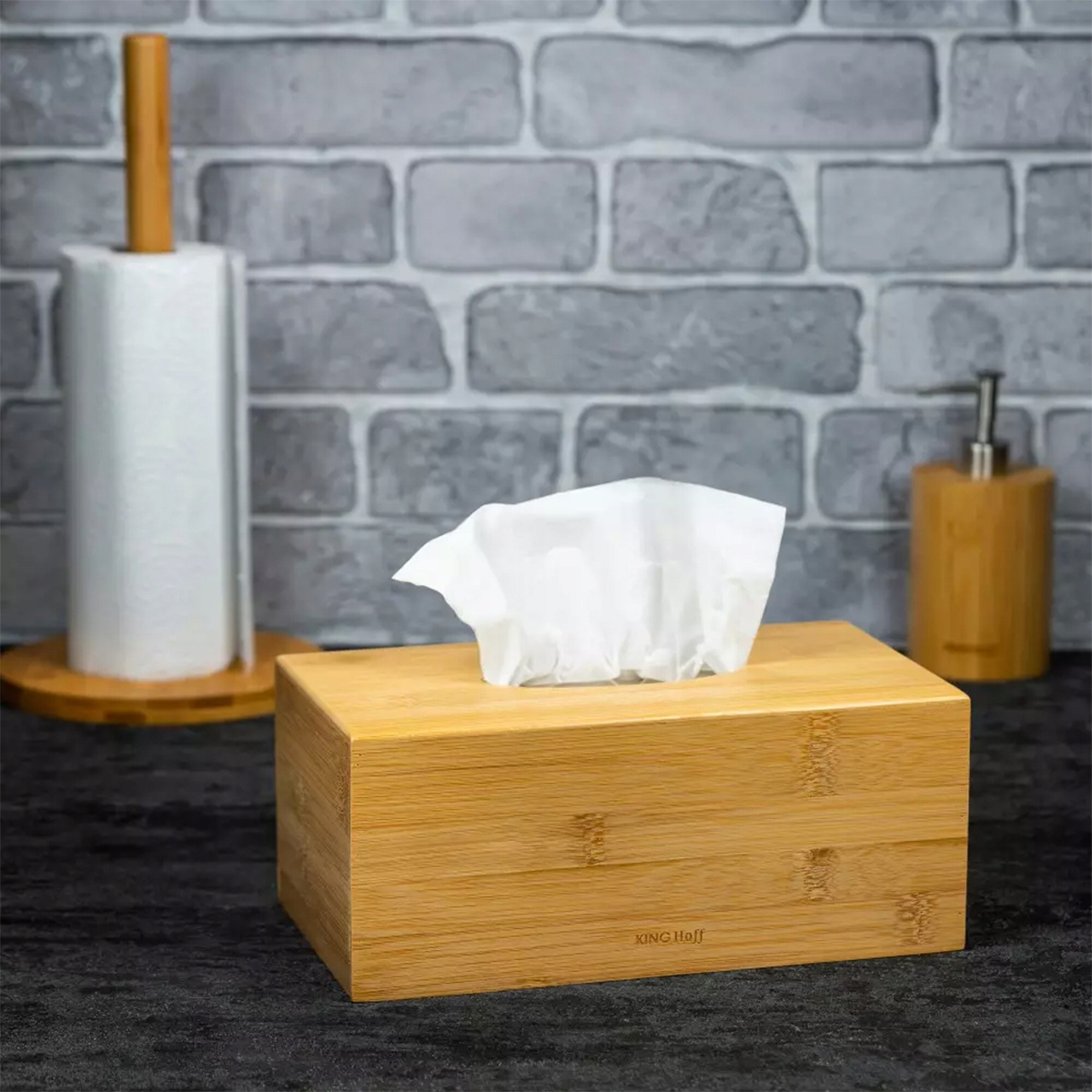 POJEMNIK BAMBUSOWY NA CHUSTECZKI KINKGHOFF KH-1690 Kod producenta KH 1690