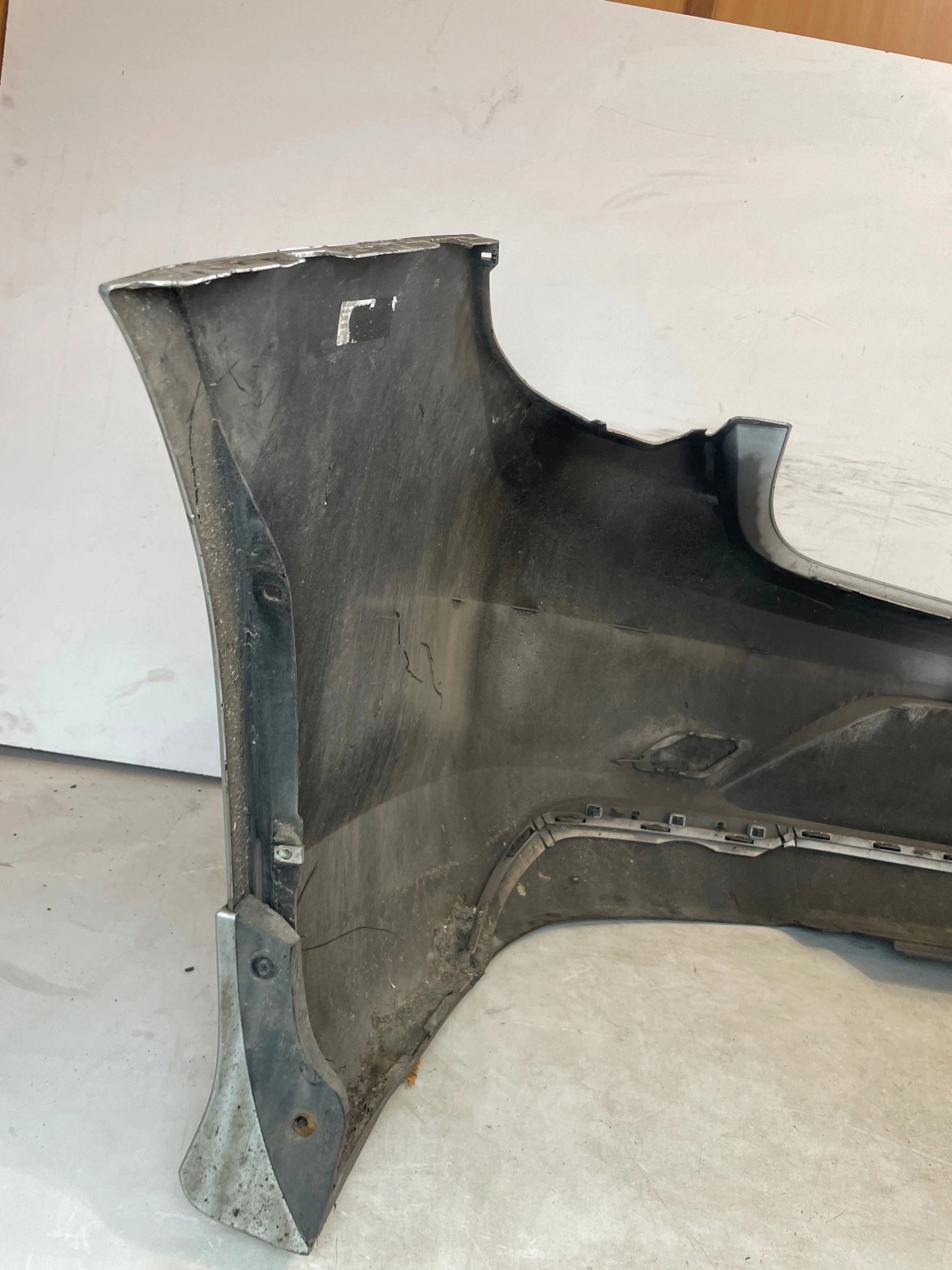 bumper rear part rear Opel Insignia B HB without PDC Srebrny
