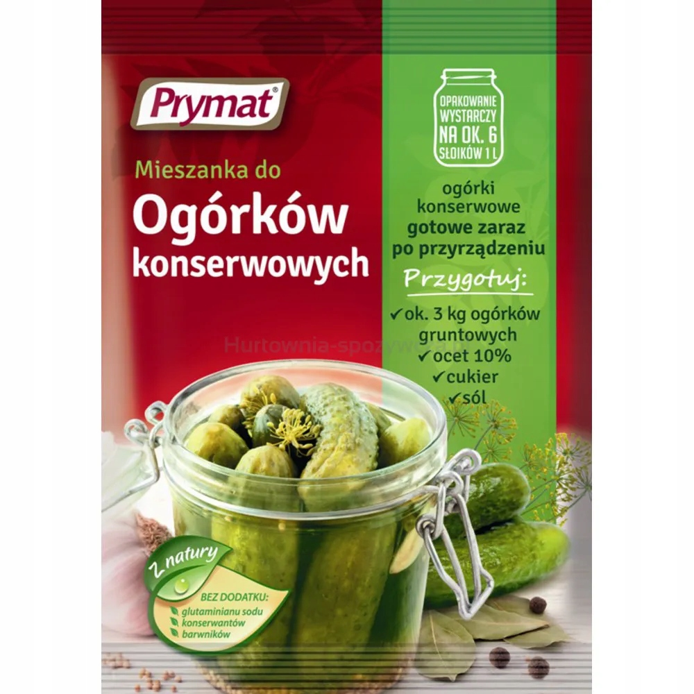 Prymat Směs na konzervované okurky 40 g