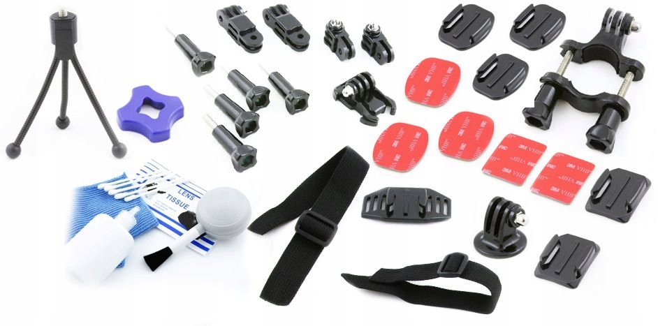 

Zestaw 44w1 do GoPro Hero3 Hero2 Roll Bar Adapter