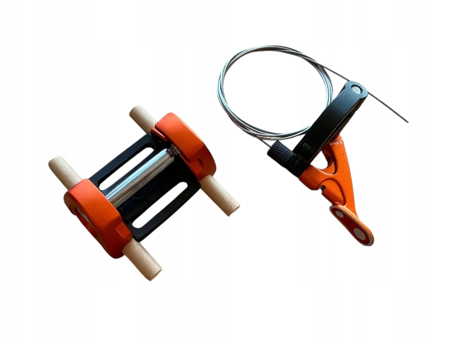 Originální manžeta a jho pro sedlovku Crankbrothers Kronolog oranžová