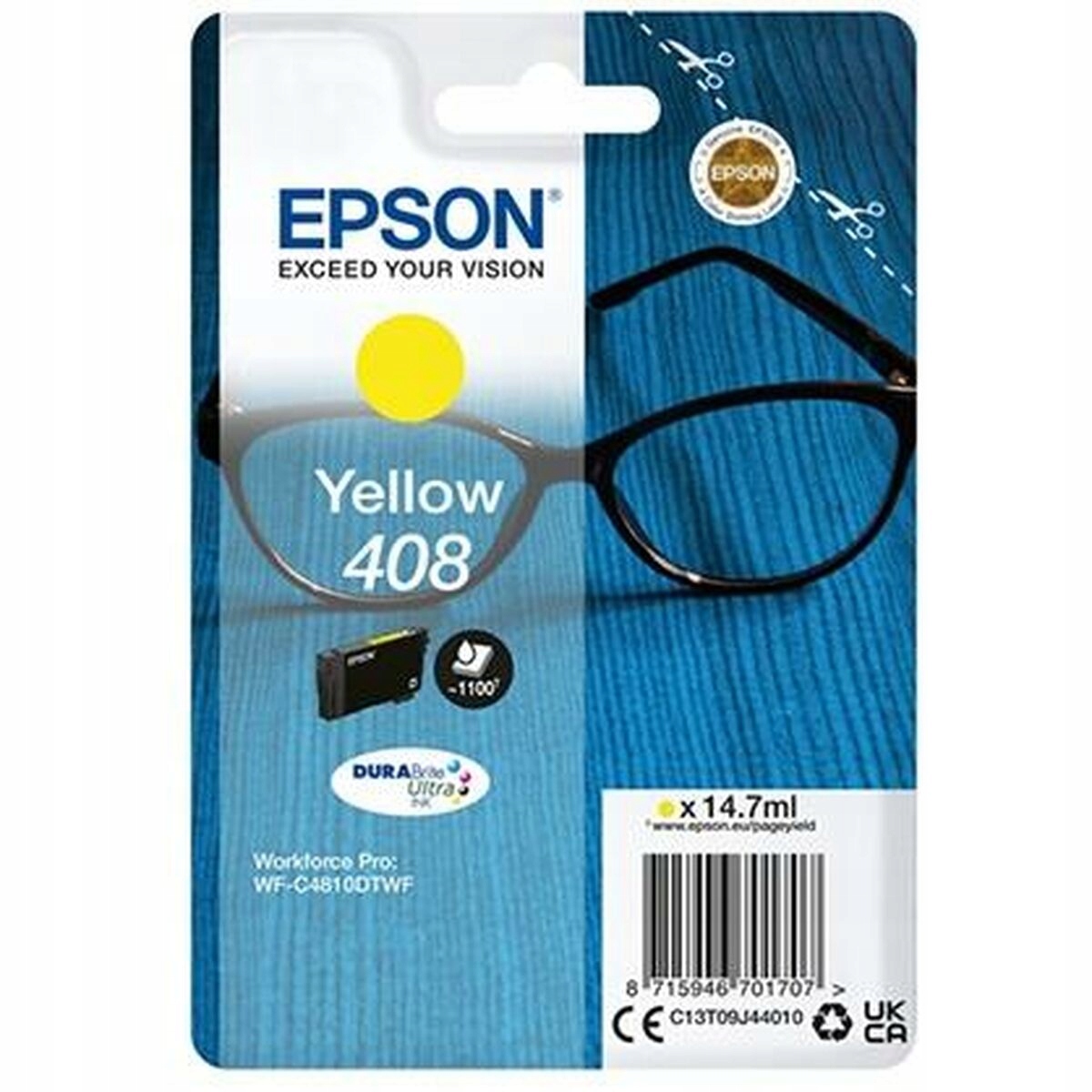 Tusz Epson C13T09J44010 8715946701707 žltý (yellow)