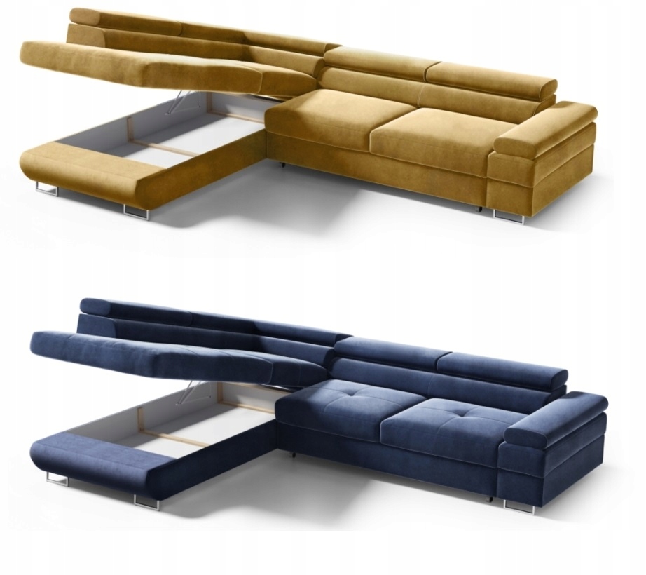 Narożnik Canada rogówka, ruchome zagłówki Piki Kolekcja Canada